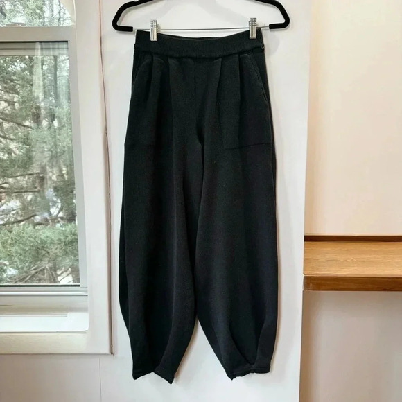 NWT Free People Freya Set FP Beach Sweater Top & Pants Black Charcoal Size XS - Picture 12 of 15